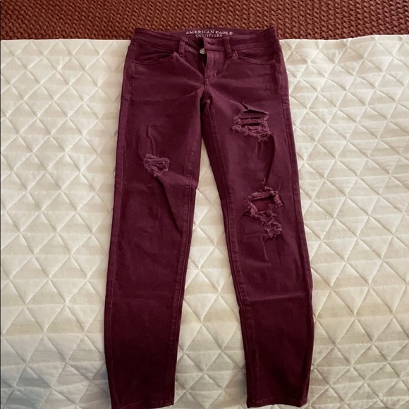AE ripped jeggings - Picture 1 of 4